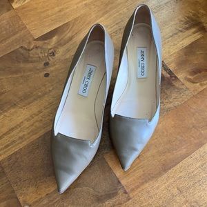 Beautiful taupe color Jimmy Choo London pump